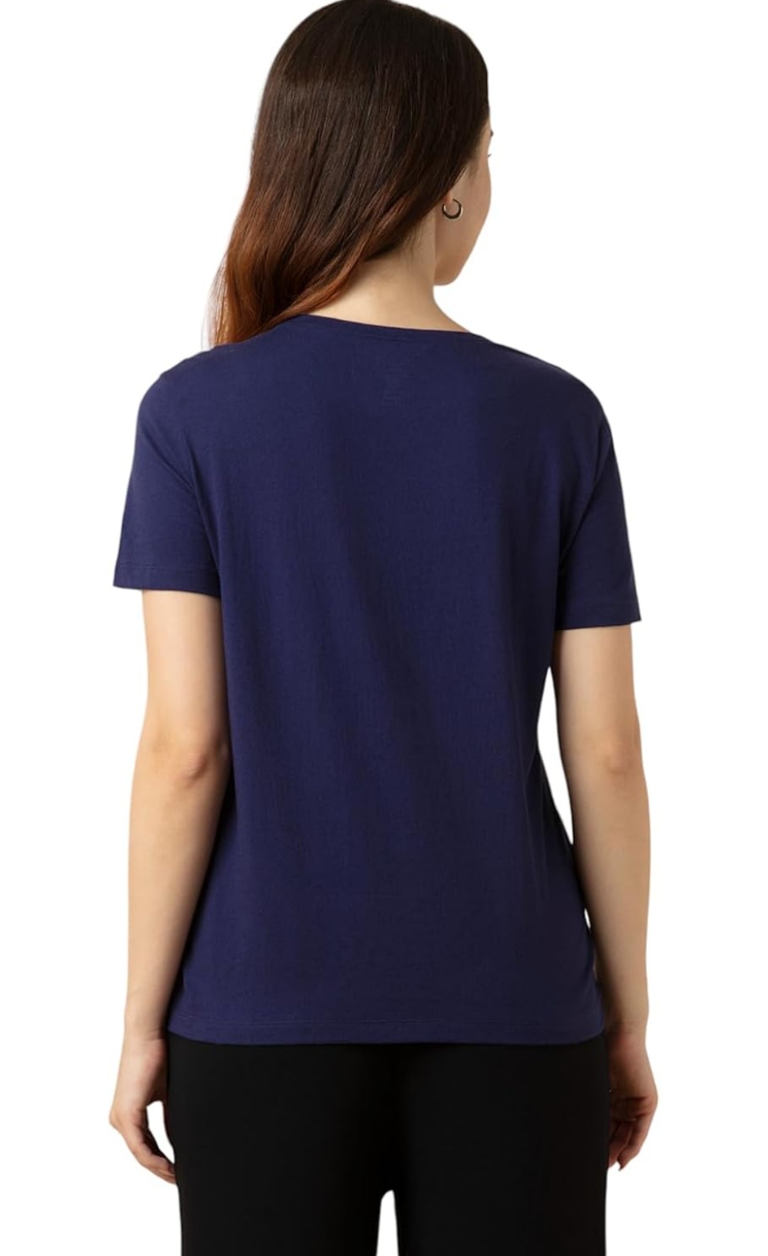 ABFRL 100% कॉटन रिलॅक्स्ड फिट टी-शर्ट | मऊ, हलके व स्टायलिश कपडे खास सवलतीत | GavranBajar - Image 4