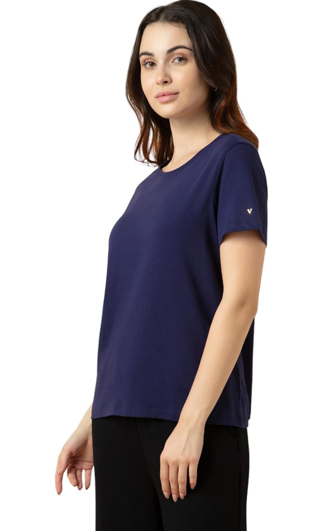 ABFRL 100% कॉटन रिलॅक्स्ड फिट टी-शर्ट | मऊ, हलके व स्टायलिश कपडे खास सवलतीत | GavranBajar - Image 2